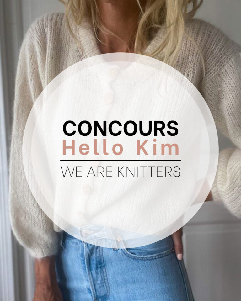 Concours Hello Kim x We are knitters