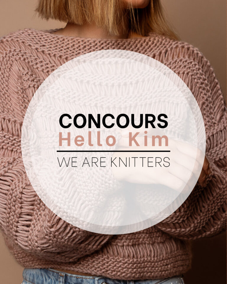Concours We are knitters pour les 14 ans du blog