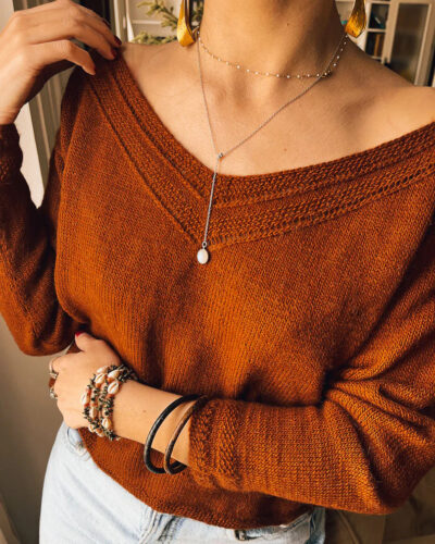 Wood sweater