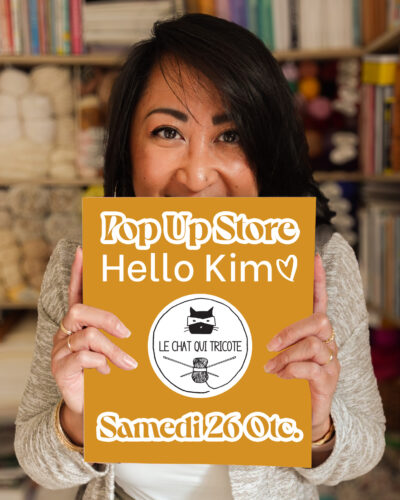 Pop up store Hello Kim @Le chat qui tricote