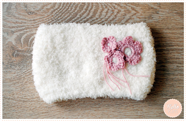 Knit Crochet Soft Little Snood For Babies