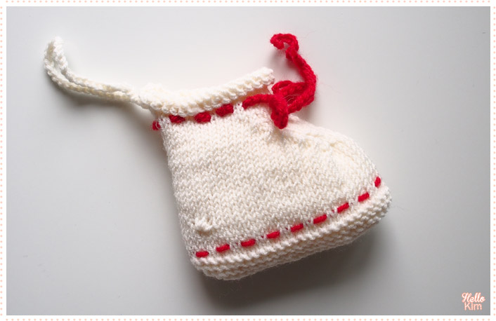 Tricot Le recyclage en décoration de Noël « Hello Kim